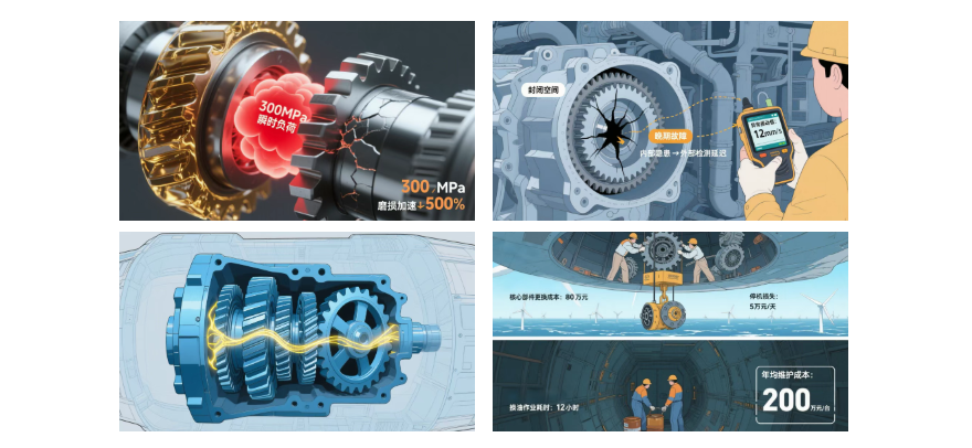 風(fēng)電齒輪箱潤滑守護(hù)方案：在線油液監(jiān)測讓隱患無處藏身 圖2